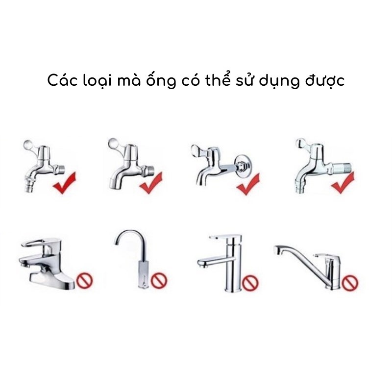 Vòi Xịt Rửa Xe, Vòi Tưới Cây Đa Năng Tùy Chỉnh Nhiều Chế Độ Tiện Lợi, Vệ Sinh Nhà Cửa LEON OFFICIAL