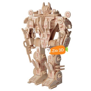 Mô hình lắp ráp gỗ 3D Robot