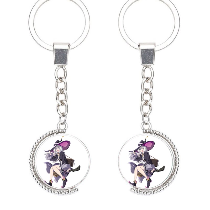 (Viền tròn) Móc khóa nhân vật HÀNH TRÌNH CỦA ELENA anime chibi xinh xắn tiện lợi