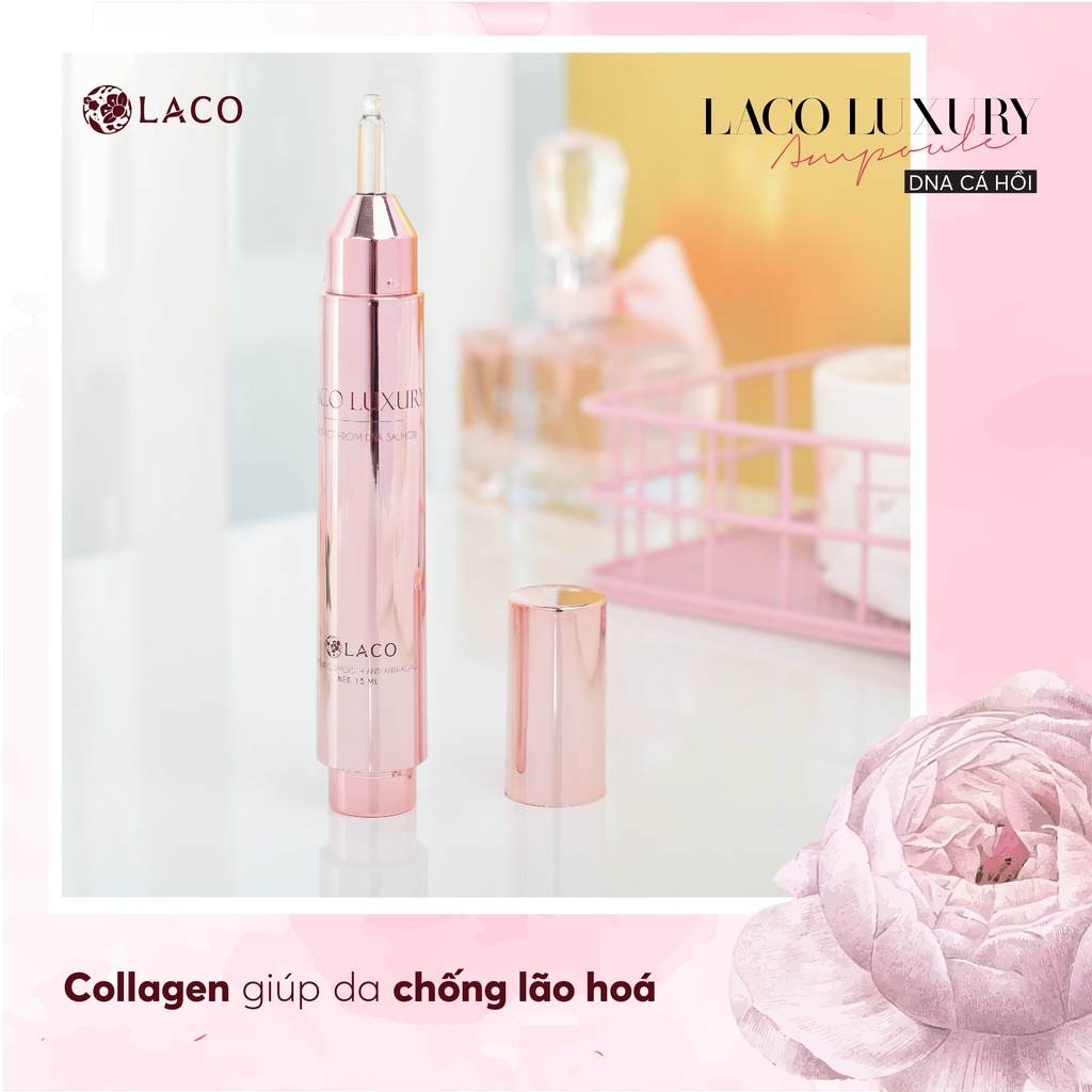 Dưỡng Ban Đêm Luxury Ampoule DNA Laco + KÈM QUÀ TẶNG