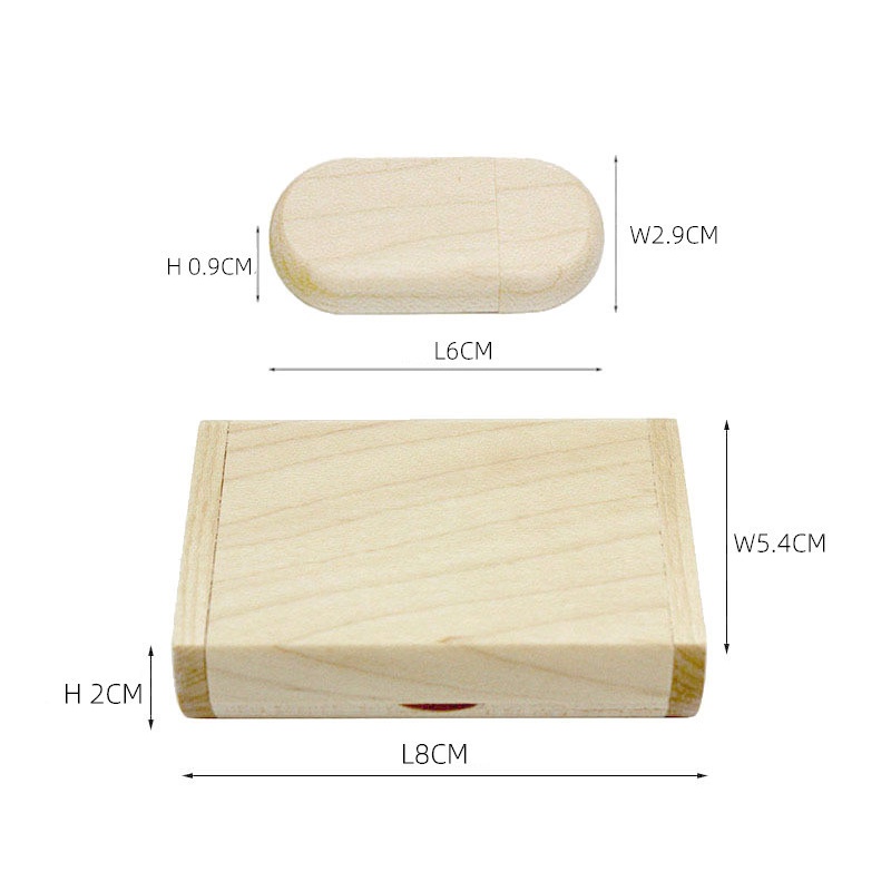 Usb Dung Lượng 4GB 16GB 32GB 64GB Bằng Gỗ