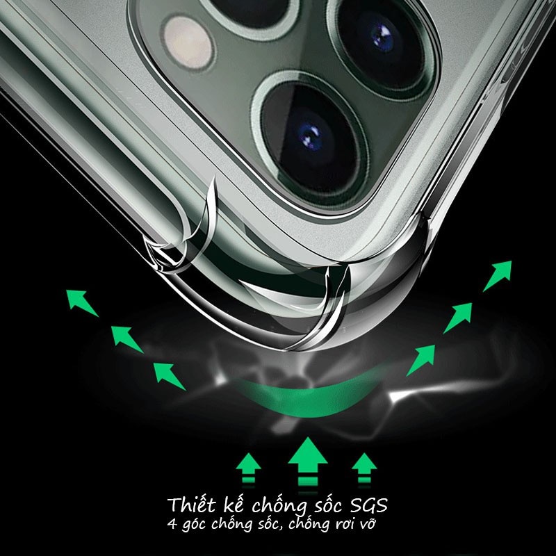 Ốp lưng RANVOO iPhone 11 / 11 Pro / XS MAX Mặt lưng nhám không bám mồ hôi vân tay