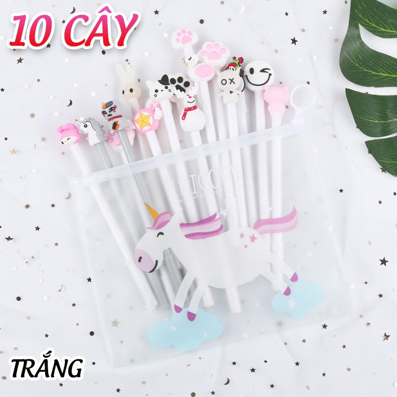 BỘ 10 CÂY VIẾT BI HÌNH THÚ SIÊU XINH 1155