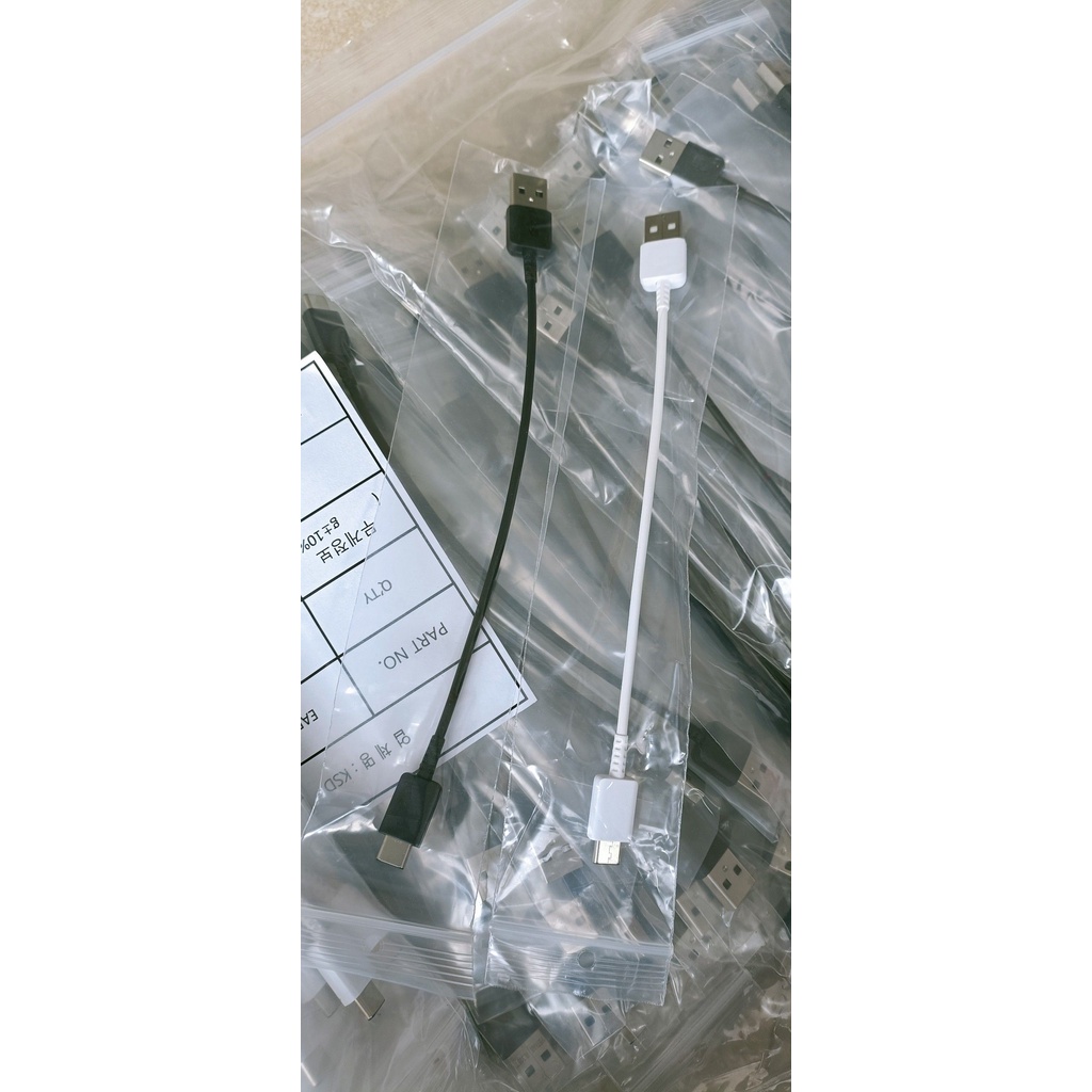 Cáp sạc nhanh chân TypeC dài 20cm