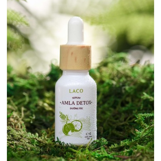 Serum Amla Detox Laco 15ml giúp nuôi dưỡng tóc giúp mái tóc chắc khoẻ, mềm mượt