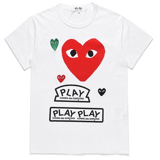Chơi mới comme des garcons cdg ngụy trang nam nữ cổ tròn tay ngắn áo thun 1008
