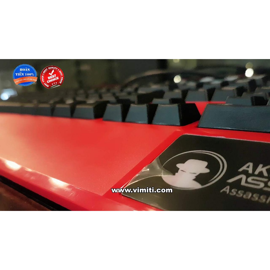 SIÊU HOT  Bàn phím giả cơ giá rẻ Assassins AK5000 dùng để chơi game, làm việc văn phòng