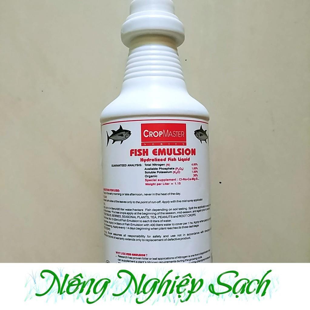 Phân cá Phú Hào Fish Emulsion USA chai 1 Lít