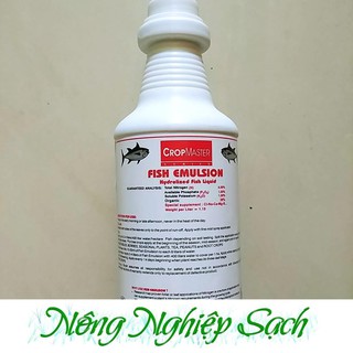Phân cá phú hào fish emulsion usa chai 1 lít