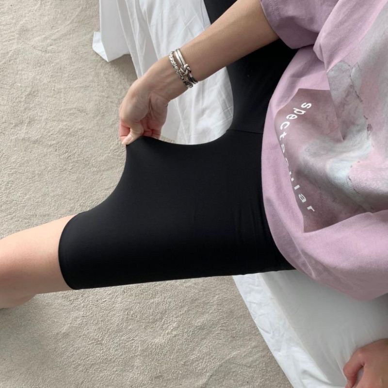 Quần legging lửng, quần ngố mùa hè chất vải co giãn mùa hè dành cho nữ Nhungkudostore