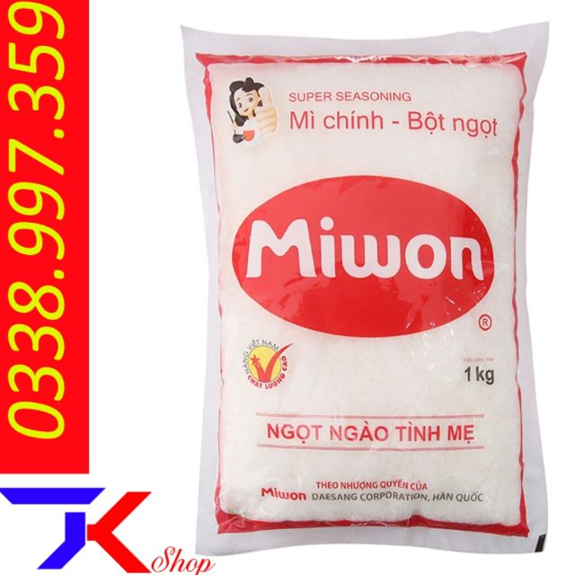Bột ngọt Miwon bịch 1kg