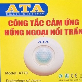 Công tắc cảm ứng hồng ngoại gắn trần ATA AT-70