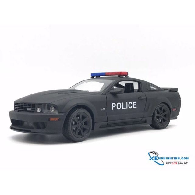 Xe Mô Hình Ford Mustang S281 Police 1:18 Welly