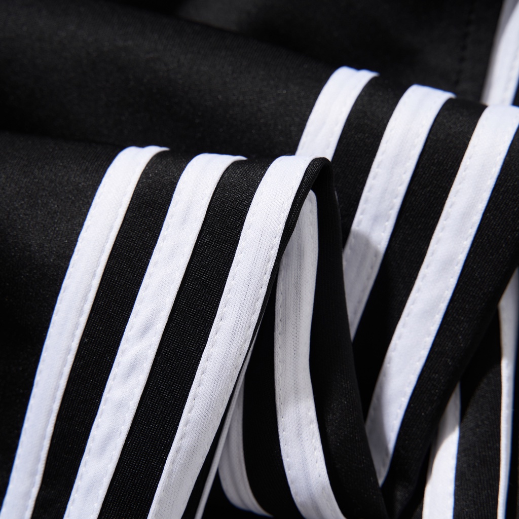 Quần Thể Thao Nam, Quần Jorger Nam 3 Sọc Lửng Đầu Gối - QTT06