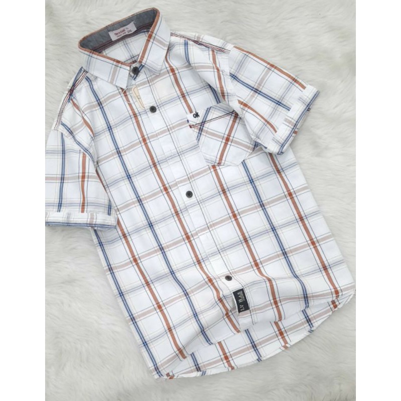 Áo sơ mi cồ khủng cho bé từ 35kg đến 45kg