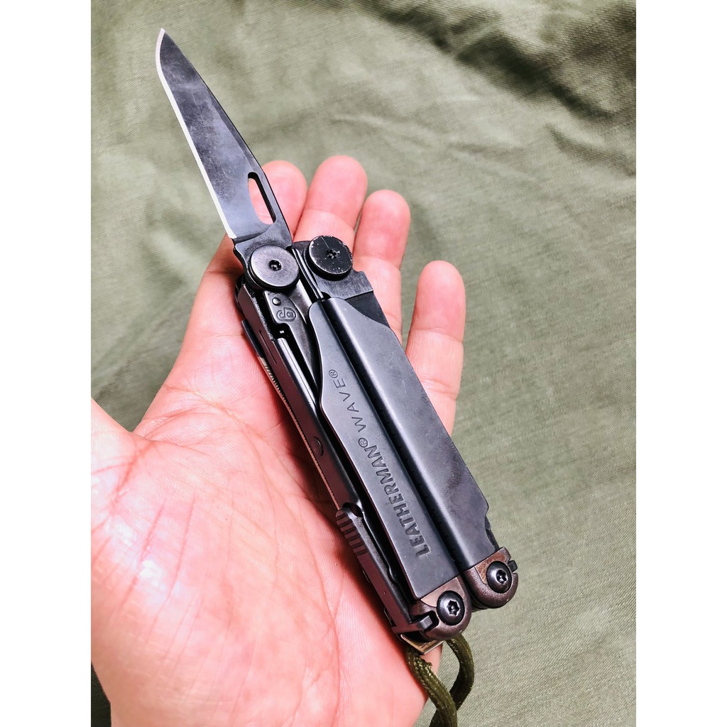 Kềm đa năng Leatherman Wave +, New 99% , Black Oxid + Tặng kèm vỉ bit