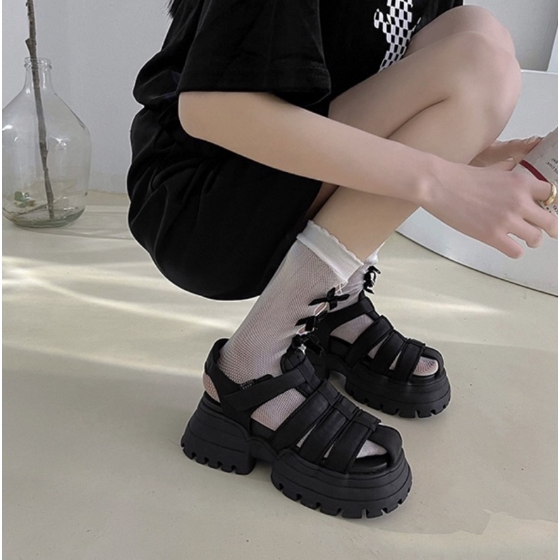 Dép sandal đế 7cm cao cấp