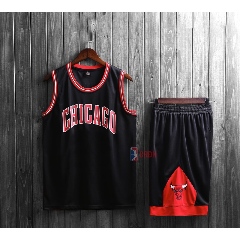 Quần Áo Bóng Rổ NBA - Bộ Quần Áo Bóng Rổ Chicago Bull (Full Size cho cả Nam và Nữ)