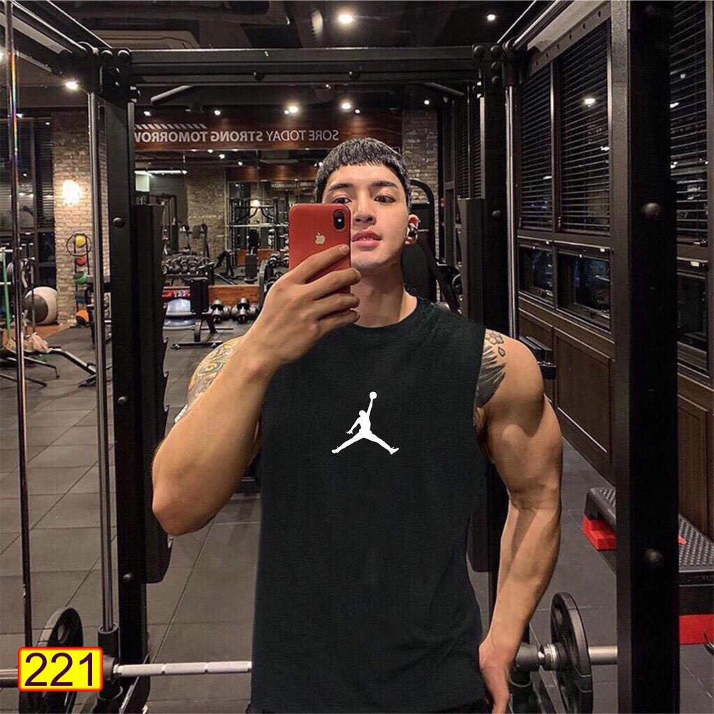 Áo ba lỗ nam bóng chày, áo thun nam tanktop tập gym co giãn 4 chiều-GUVADO | BigBuy360 - bigbuy360.vn