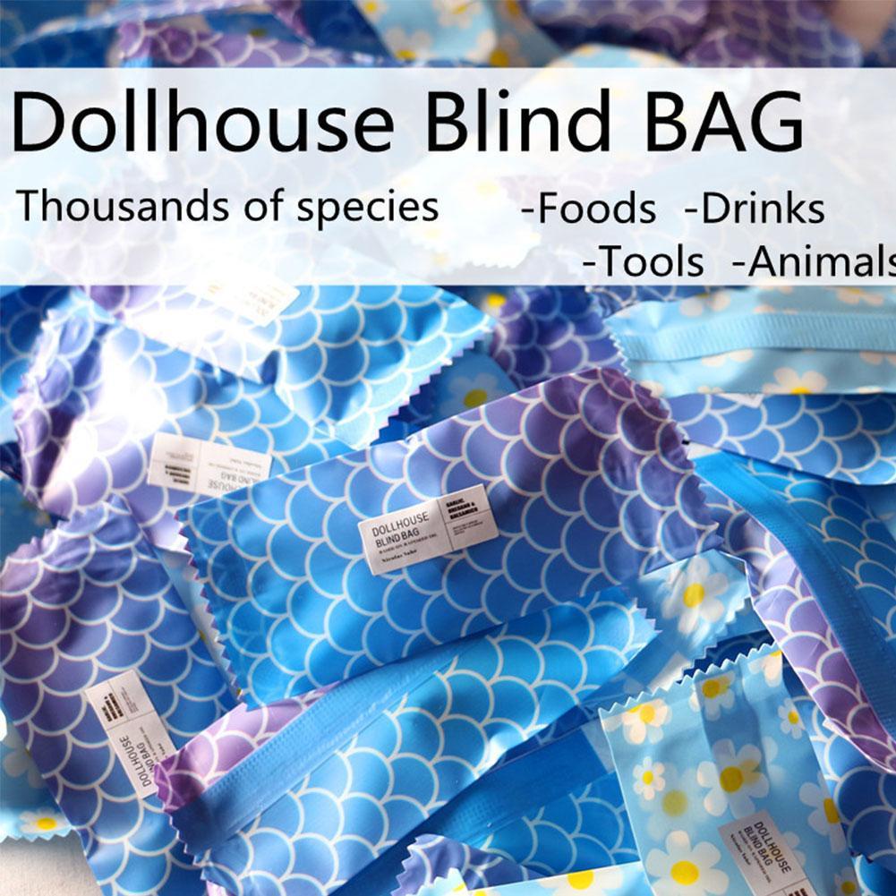 Đồ chơi mô hình túi thức ăn mini ngẫu nhiên P8L6 cho nhà búp bê