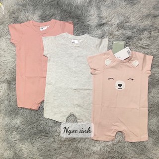 Set 3 áo body cho bé gái.