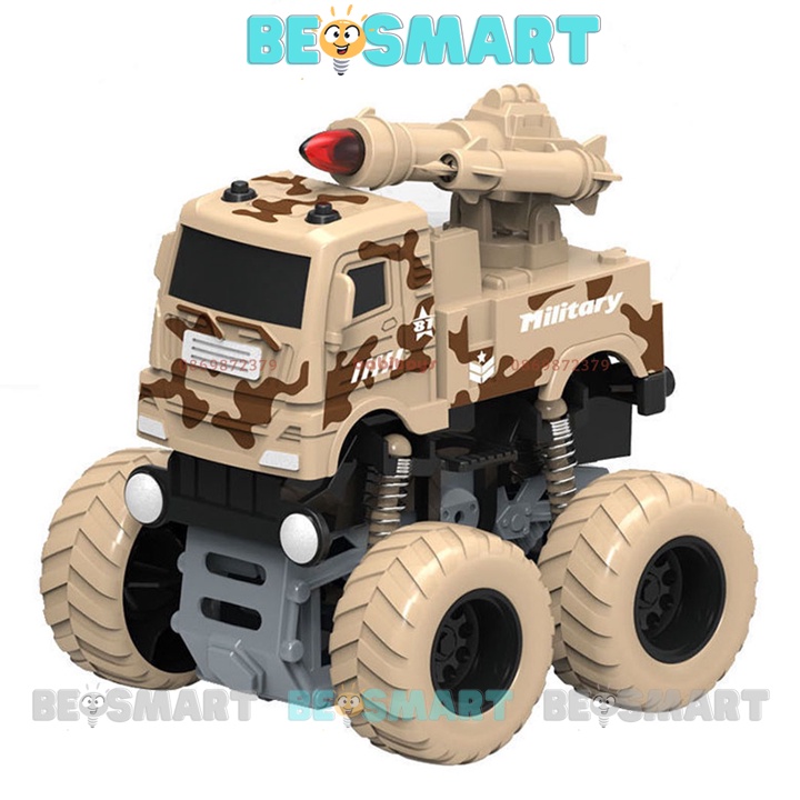 Xe địa hình bánh đà quán tính siêu bền, chạy xa không cần pin cho bé trai  - Beomarket