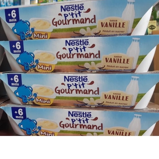VÁNG SỮA NGUỘI, Sữa CHUA NGUỘI NESTLE  CỦA PHÁP CHO BÉ TỪ 6 THÁNG TUỔI DATE 3 2022_CAM KẾT HÀNG CHÍNH HÃNG 100%