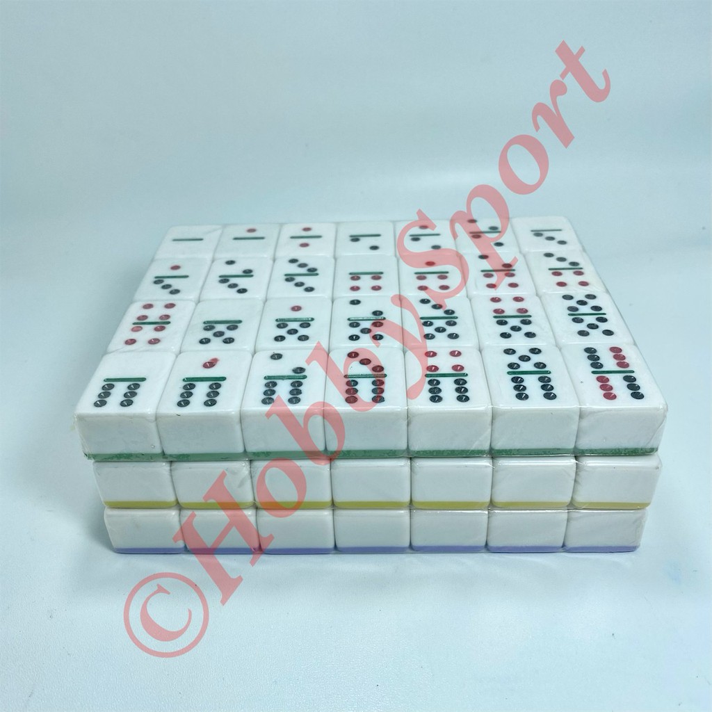 Bộ Đồ Chơi Domino Bằng Đá Acrylic Nhiều Màu Sắc