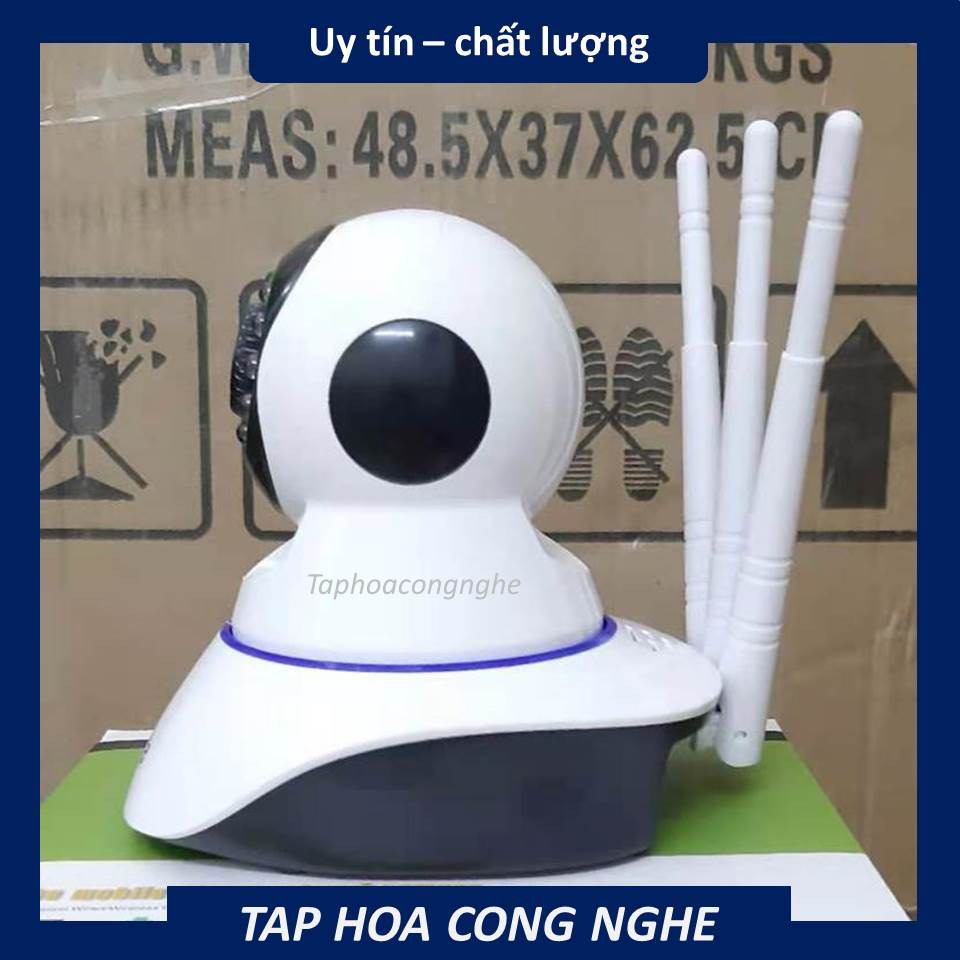 Camera ip app yoosee chuyên wifi 3 râu trong nhà 1080P không hỗ trợ cổng LAN , khe thẻ nhớ trên đầu camera | BigBuy360 - bigbuy360.vn