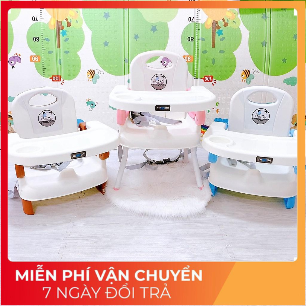 GHẾ ĂN DẶM KÈM CHÂN SẮT 518 GẤP GỌN