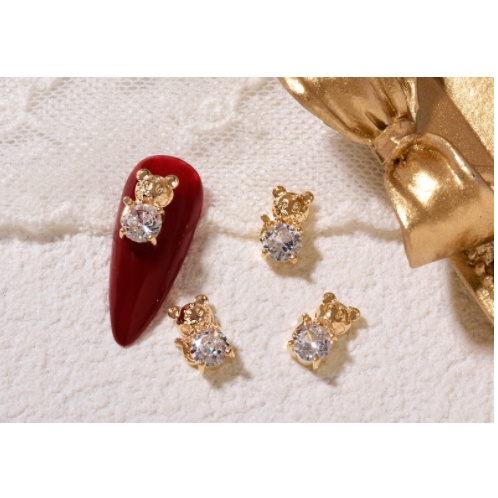 charm hổ trang trí nail