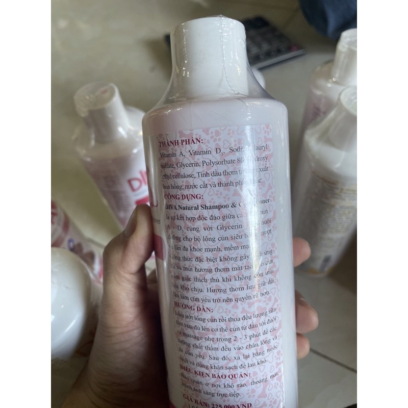 Sữa tắm DIVA Formula 2 – chai 400ml -260ml