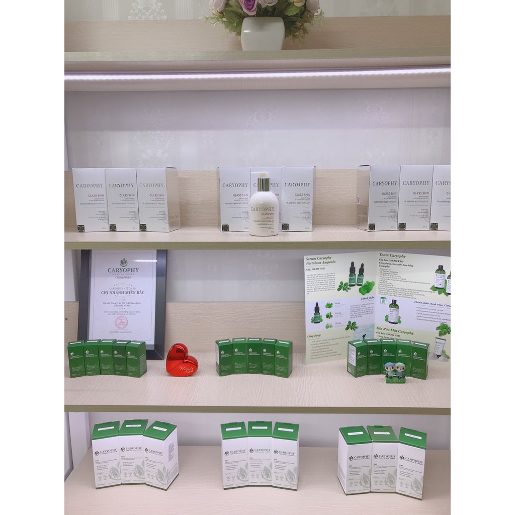 Kem Dưỡng Trắng Da 3 in 1 GLASS SKIN  Caryophy❤️FREESHIP❤️Dưỡng Trắng Body Nâng tông tự nhiên dành cho Mọi loại Da | BigBuy360 - bigbuy360.vn