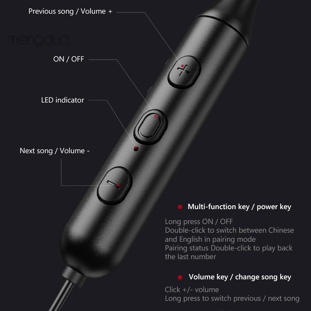 Tai nghe bluetooth có dây chống thấm nước tiện dụng và bền