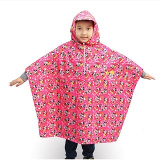 [HỎA TỐC]Áo Mưa Cho Bé Trai, Bé Gái , Áo Mưa Vải Dù Bít Kín 2 Bên Loại Không Xẻ Tà Cho Bé, (Size 3 Đến-9 Tuổi)