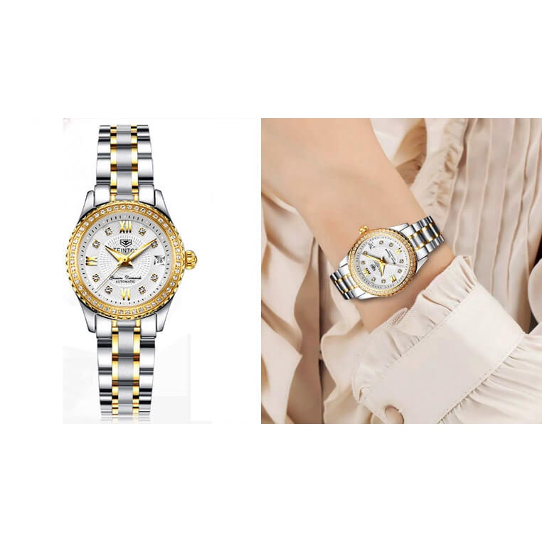 Đồng hồ nữ chính hãng Teintop T8629-4 hàng mới,Kính sapphire ,chống xước,Chống nước,máy cơ(Automatic),Bảo Hành 12 Tháng
