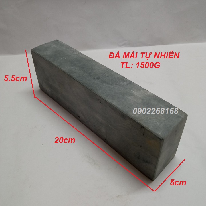 Đá mài dao tự nhiên ( đá bùn ) độ nhám 4000/5000 bản to KT 20*5.5*5