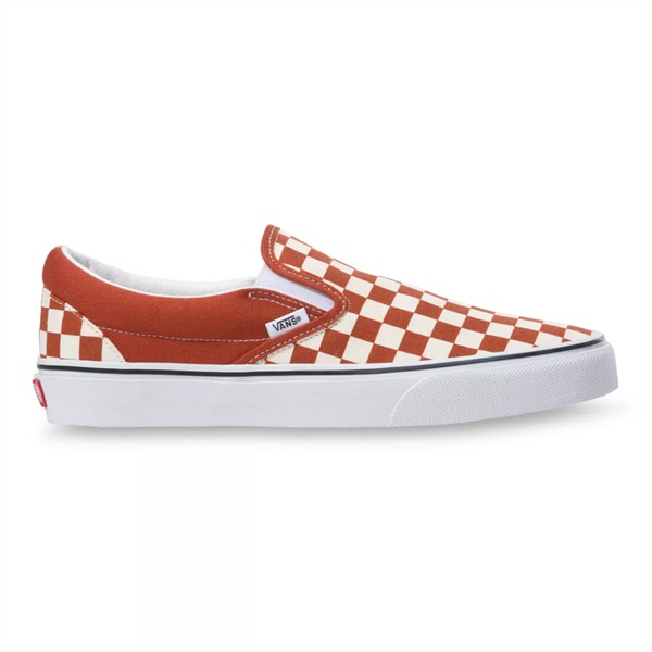 (Giày Chính Hãng) Vans Slip On Checkerboard Picante / True White | BigBuy360 - bigbuy360.vn