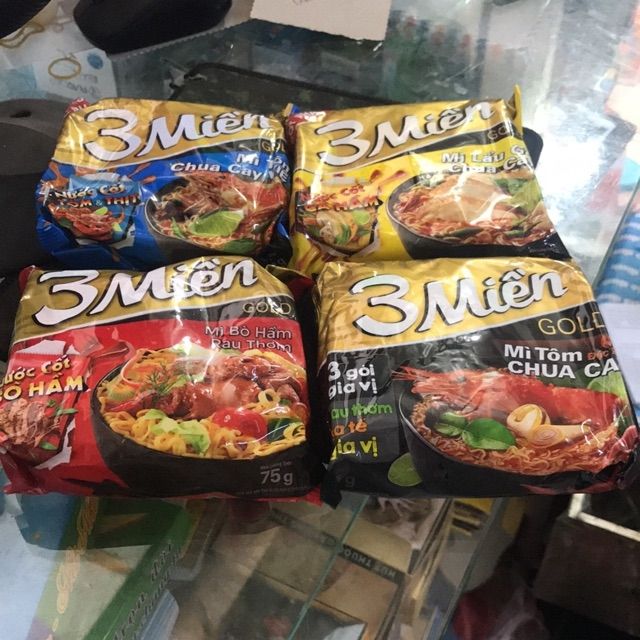 Mì 3 miền các vị 75g