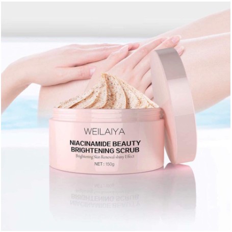 Tẩy Tế Bào Chết Body Tẩy Da Chết Body Weilaiya Chính Hãng Hộp 150g Làm Sạch Da Và Lỗ Chân Lông Đến Kinh Ngạc
