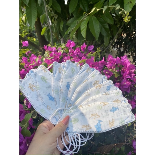Khẩu trang trẻ em 4 lớp KF94 THIÊN ÂN 10 cái