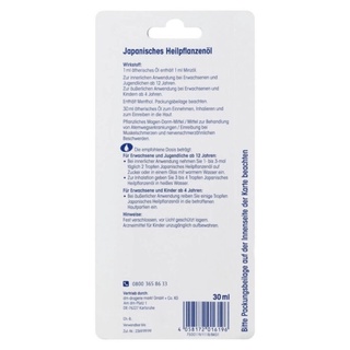 Tinh Dầu Bạc Hà Đức 30ml