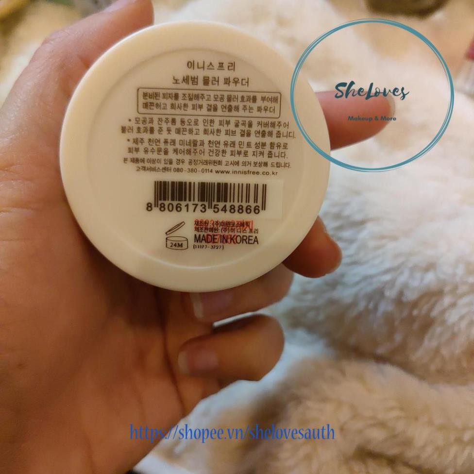 Phấn phủ kiềm dầu, che khuyết điểm Innisfree No-Sebum Mineral, Blur Powder | BigBuy360 - bigbuy360.vn