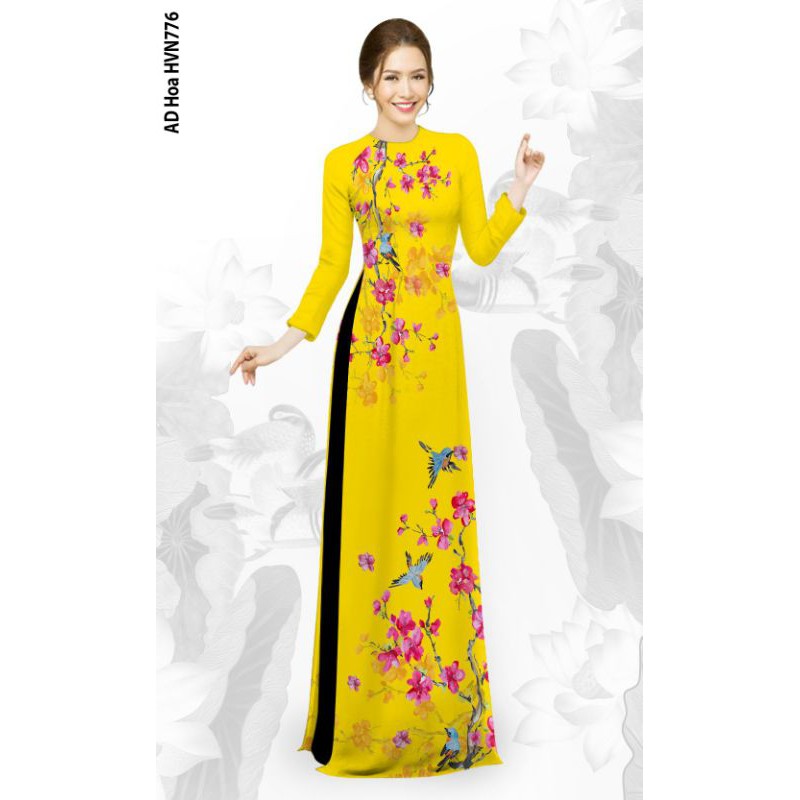 🔈2 SIÊU PHẨM XUÂN VÀNG LUA TƠ NHẬT IN 7D CHỈ 147K.1 ÁO MAY SẴN..