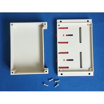 Hộp nhựa PLC 145X90X40 chân 1 phía - nhận đục cnc theo yêu cầu