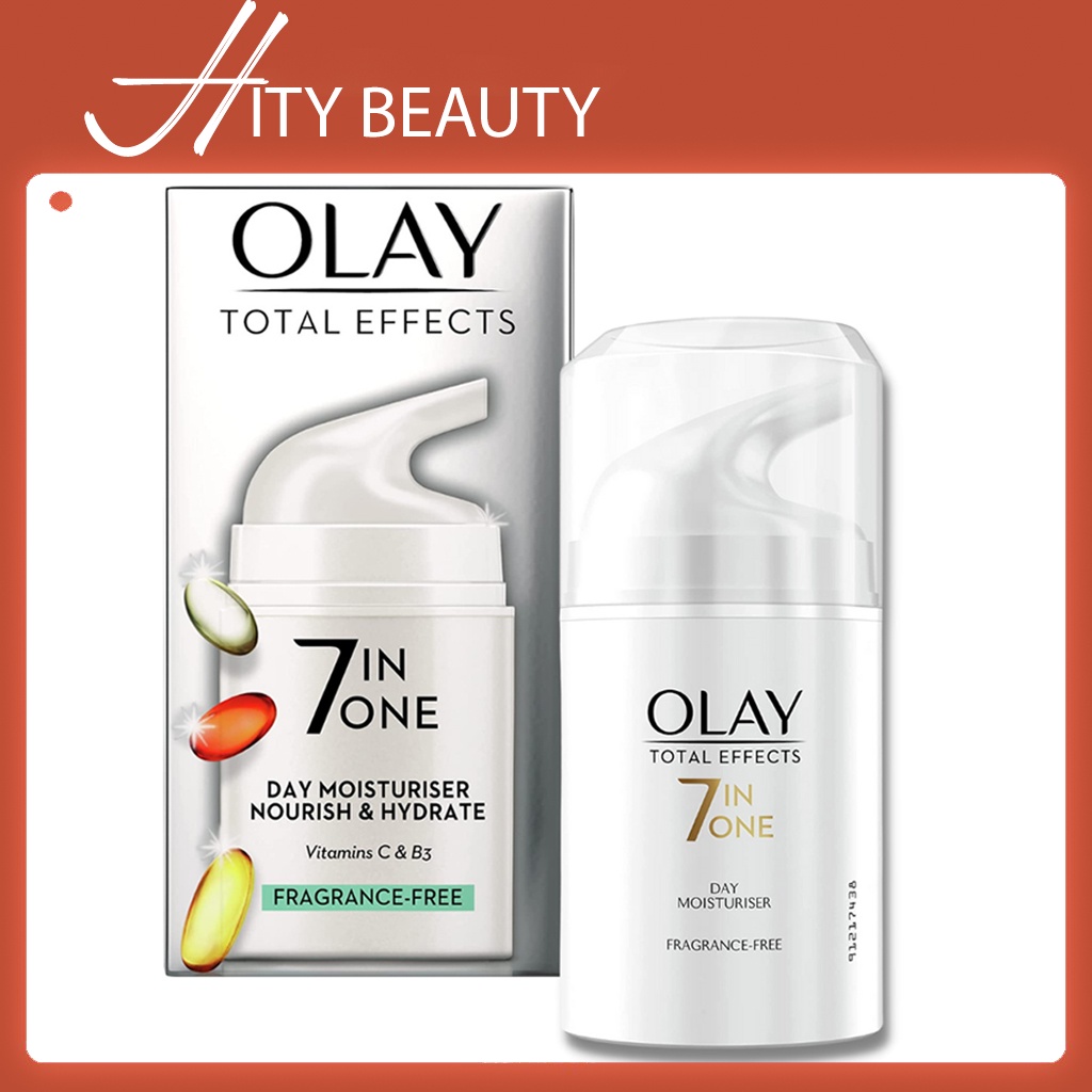 UK - Kem dưỡng Olay Total Effects 7 In One Anti Ageing Moisturiser 37ml 50ml - Hity Beauty