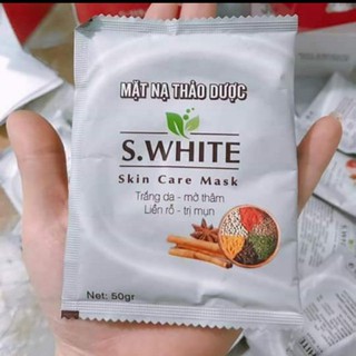 Nạ rửa thảo dược swhite thành phần trong sét bột mặt nạ thảo dược