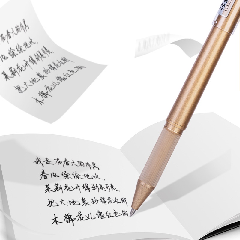 Bút Bi Mực Đen Ngòi 0.5mm Cho Học Sinh