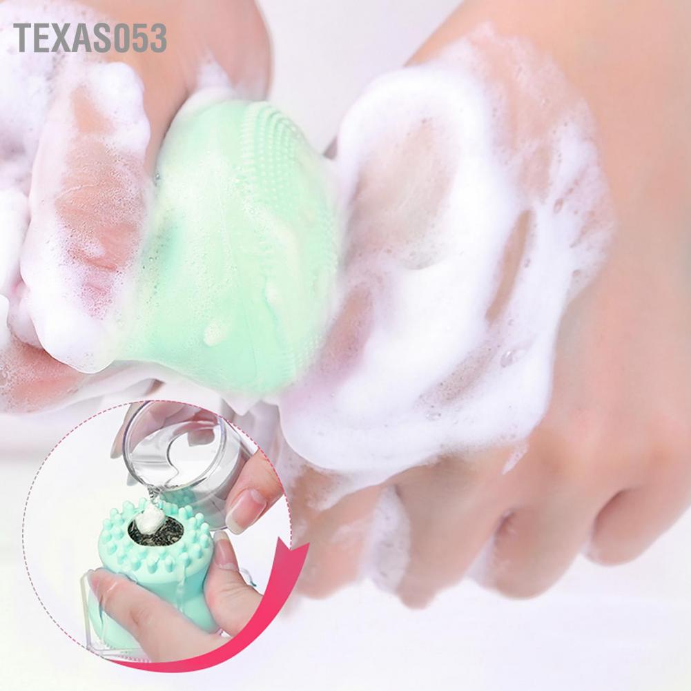 [Hàng mới về] Cọ rửa mặt hình bạch tuộc mát xa tẩy tế bào chết hiệu quả