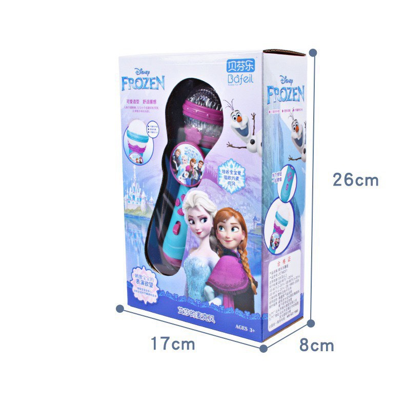 ĐỒ CHƠI MICRO HÁT ELSA CHO BÉ YÊU (HÀNG CÓ SẴN) Mic Hát Karaoke Elsa Cho Bé